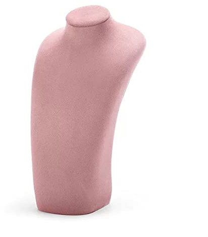 Schmuckständer für Halskette, Kette, Schmuckbüste, Samt, Portrait, Hals für Halskette, Präsentationsständer, Modell, Schmuck, Büste, Halter, Halskette, Anhänger, Schaufensterpuppe, Anhänger,