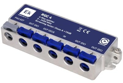Optex Répartiteur Satellite Rapide 4 Sorties Fiche