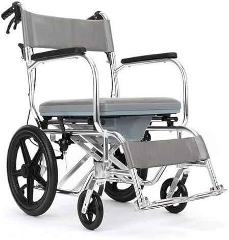 SaryEdge Faltrollstühle Rollstühle Leichter Faltrollstuhl Manueller selbstangetriebener Aluminiumrollstuhl Seniorenrollstuhl Trolleys(