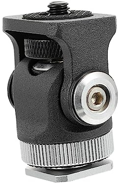 OSALADI Mini-stativhalterung Aus Aluminiumlegierung Mit Basisadapter Für Camcorder Monitor
