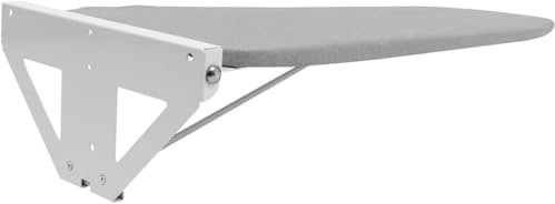 Tabla de Planchar de Pared, con rotación de 160 Grados, Ahorra Espacio y es Plegable para el hogar, la lavandería y el Dormitorio.