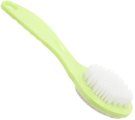 TOYZFRIENDY Cepillo de Pedicura de Piedra Pómez Doble Cara Herramienta Exfoliante para Pies Eliminación Callos Diseño Ergonómico Uso en Pies y Manos Cuidado Personal