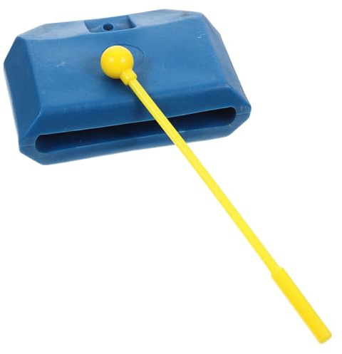 Vaguelly Kunststoff Kuhglocke Percussion Instrument mit Klarem Klang Robustes Musikinstrument für Frühe Bildung und Bühnenauftritte Lehrreiches Musikspielzeug für Anfänger und Profis