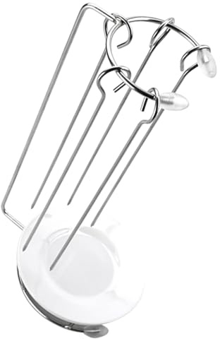 DIYEAH Support Suspendu Acier Inoxydable pour Barbecue Porte-brochettes avec Bac Collecteur Huile Accessoire de Cuisson Portable et Facile à Nettoyer pour Extérieur et Camping