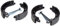 ATE 03013702682 Drum Brake Shoe Set