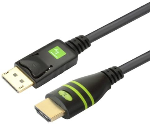 CABLE TECHLY 2M DISPLAYPORT/HDMI NEGRO