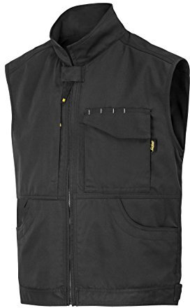 Snickers Workwear Service Weste, Größe XXXL, schwarz, 4373