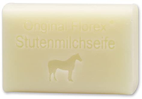 Florex Schafmilchseife - Stutenmilch - cremige Milchseife spendet sehr viel Feuchtigkeit besonders mild 100 g