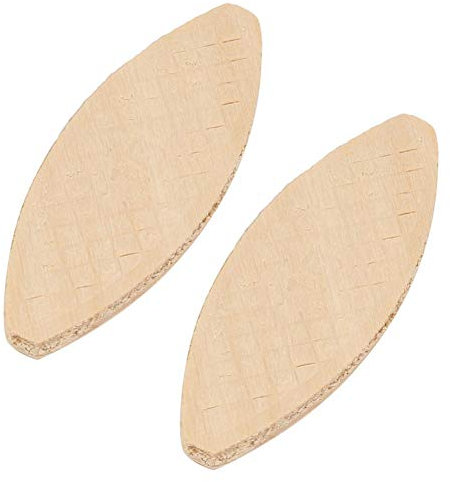 100 Pieces of Wood Splicing Biscuit Tenon Carpentry DIY tenoning Machine Beech Wood Tenon Wood Plug (10#), Power Tool Accessories