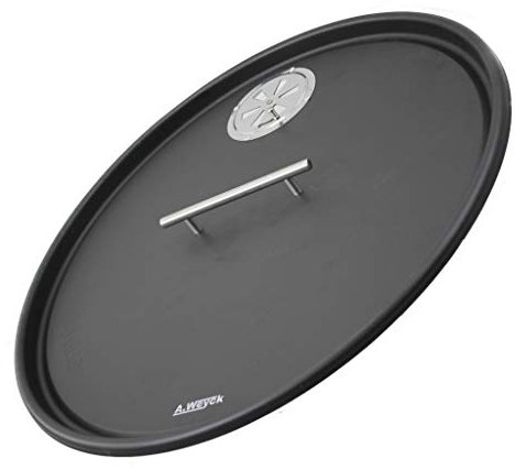 A. Weyck Tools Fassdeckel mit Luftregulierung und Griff 60Ø Deckel Feuertonne hitzebeständig #471