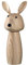 LEONARDO HOME 018699 CUCINA Gewürzmühle Holz braun Hase
