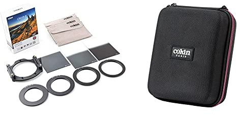 Cokin Expert Ensemble de 3 Filtres Gris Neutre & Z3068 Etui de transport semi-rigide pour Système COKIN CREATIVE Taille L (100 mm) Noir