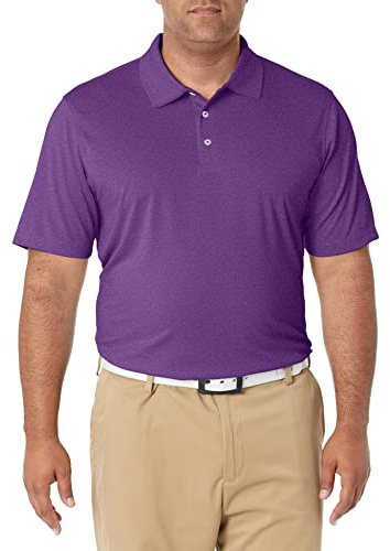 Amazon Essentials Uomo Polo da Golf a Maniche Corte ad Asciugatura Rapida