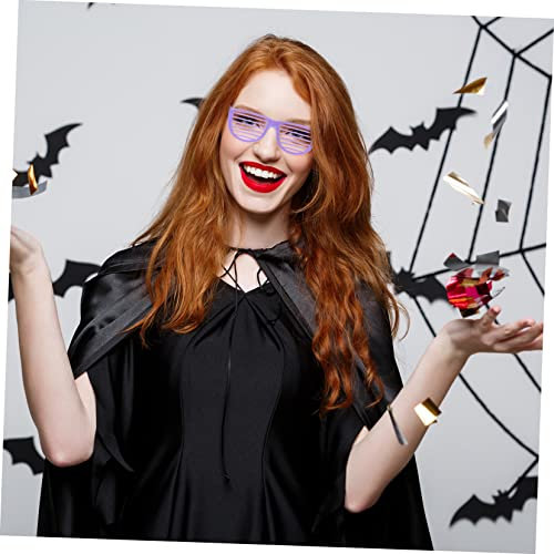 jojofuny 24stücke Jalousien-sonnenbrillen Aus Kunststoff Mit Jalousienmuster Brillen-accessoires Für Halloween Partys Und Cosplay