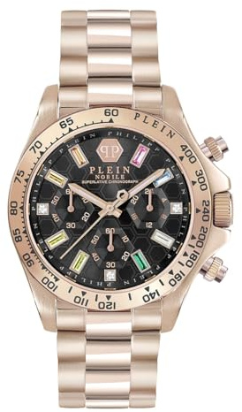 Philipp Plein NOBILE Lady Damen-Armbanduhr Analog Quarz
