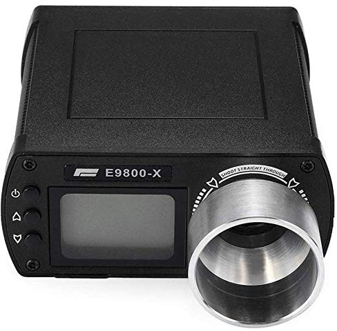 Hubceuo E9800-X Speed Tester Lcd Screen Chronograph FPS High-Power for Hunting Chronoscope Speed Tester, Black