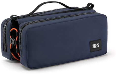 ROCKBROS Fahrrad Rahmentasche Fahrradtasche Rahmen Aufbewahrungstasche mit Schultergurt Fahrrad Oberrohrtasche für Rennrad Mountainbike Umhängetasche | Fahrradtasche, Aufbewahrungstasche, Umhängetasche, für Rennrad Mountainbike