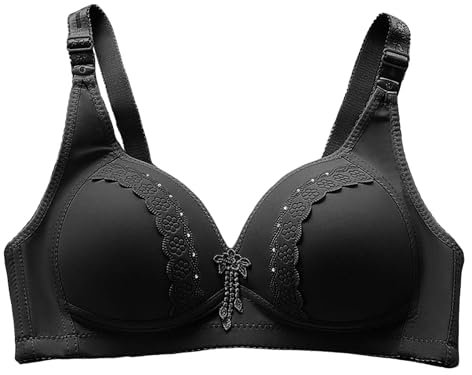 WILLBEST Plunge stillhütchen l Kariert blitzangebote des Tages Schwangerschaft BH Damen mit bügel Set Quadratischer Hals sportbh BH Damen Push up Halter Push up ohne Buegel mit Spitze
