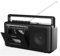 Lettore a cassette portatili, con Bluetooth, USB, jack per cuffie, vintage registratore a cassette portatile per casa o all'aperto