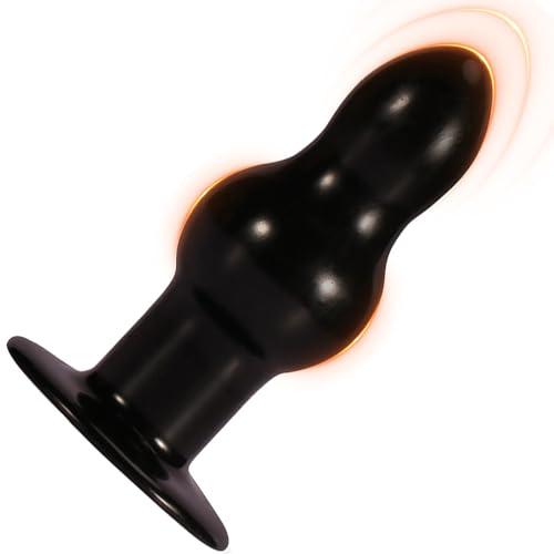 BDSMAGE Dildo Anal Plug Dilatador Plug Anales, Múltiples tamaños, plug anal pour Estimulación anal, dilatador anal butt plug Juguetes Eróticos Sexuales Plugs Anaux (Negro, M)