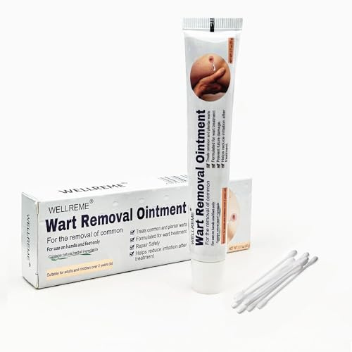 Crème anti-verrues, Soin pour les Mains et Pieds - verrues plantaires, convient à différents types de peau (20 g)