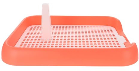 Parliky Hundetoilette aus Robustem Pp Material Rutschfestes Indoor Hundeklo mit Spezieller Säulengestaltung für Kleine und Große Hunde Ergonomisch Fördert Gute Toilettengewohnheiten