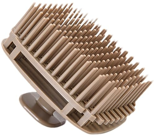 Spazzola per shampoo per capelli, massaggiatore per cuoio capelluto, con impugnatura ergonomica, in morbido silicone, strumento multifunzionale per lo styling della casa e della persona, per uomini