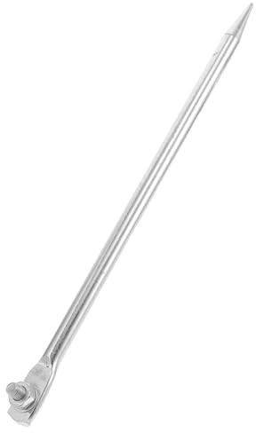 TOVINANNA Varilla de Puesta a Tierra de Cobre Macizo 12 MM X 300 MM para Cercas Eléctricas Agrícolas y Sistemas de Seguridad al Aire Libre Acabado Galvanizado Antioxidante