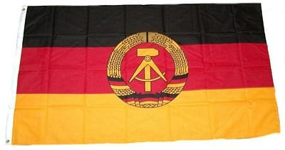 Fahne / Flagge DDR NEU 150 x 250 cm Flaggen