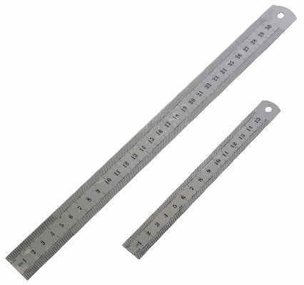 Sivitec 2pc Steel Rule Set