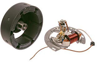 DDR Altbestand SET Schwunglichtprimärzünder SLPZ 8302.1 (Rotor 8306.10-010 + Stator) - 6V-Unterbrecherzündung - ohne Lichtspulen - Aufbausatz Rasenmäher BM40