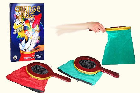 Magie Professionnelle Bolsa Verde de Cambio a Repetición con Cremallera