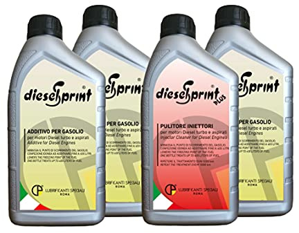MAXI KIT ADDITIF 4L MAINTENANCE DE LA PERFORMANCE Systèmes d'alimentation Diesel - Traitement Entretien Nettoyage Décalaminage Moteur Diesel - 1 Litre DIESELSPRINT PLUS + 3 Litres DIESELSPRINT