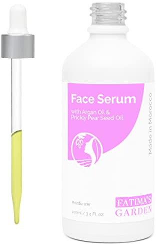 Fatima's Garden Gesichtsserum - Mit Argan- & Kaktusfeigenkernöl, Anti-Aging, 100ml