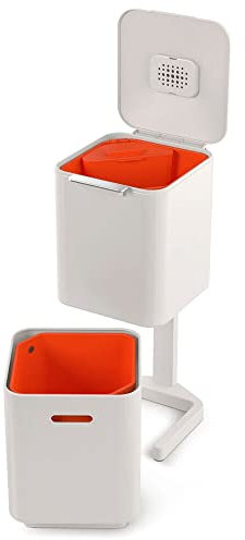 Joseph Joseph Totem Compact - Unidad de Separación de Residuos y, Roca, Reciclaje con una Capacidad de 40 litros