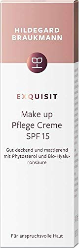 Hildegard Braukmann Exquisit Make-up Pflege Creme SPF 15 Getönte Gesichtscreme, 50 ml