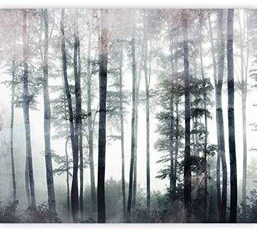 murando - Carta da parati Foresta Alberi 350x256 cm Fotomurali in TNT Murale alla moda Decorazione da Muro XXL Poster Gigante Design Cameretta Carta per Pareti Calcestruzzo come dipinto b-C-0986-a-a