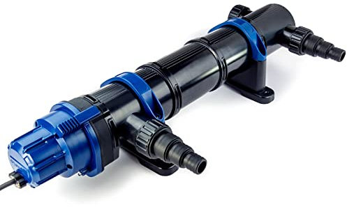 Osaga UVC Teichklärer 55 Watt, ABS Entkeinungsgerät für Gartenteich und Koiteiche, Algenvernichter…