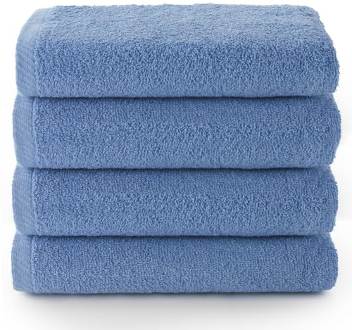 Top Towel - Plus - 4 Toallas Bidet o Viso - Set di Asciugamani - Asciugamani da bagno - 100% Cotone