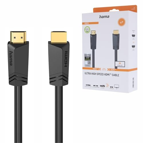 Hama HDMI Kabel 5 Meter Ultra High Speed