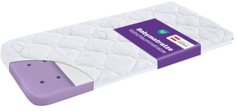 Träumeland Colchón para Cochecito de bebé Brise Light Apto para Joolz Geo 3 | 33 x 79 x 6 cm, 4 Esquinas Redondeadas