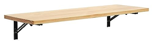 SORVA Wandklapptisch, modernes Design, Wandklapptisch für Küche, Laptoptisch, Computertisch, Klappschreibtisch, Wandklapptisch, Schreibtisch-Esstisch, platzsparend für Esszimmer, Wohnzimmer, Küche