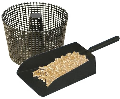 Melina24 Set Pelletkorb 17 cm & Schaufel