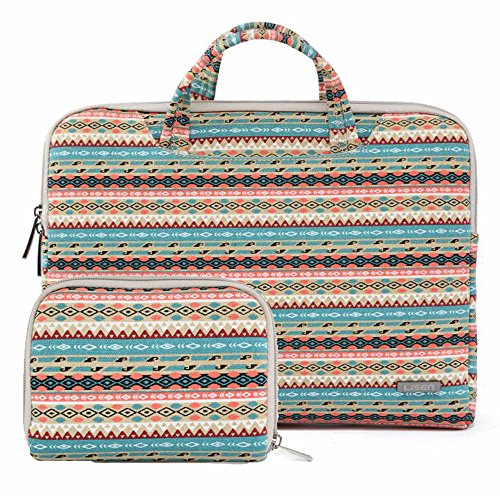 fdsmall 11.6 Inch Laptop Sleeve, Canvas Computer Bag Case Protective Notebook Case Briefcase Cover Carrying Case Compatible with MacBook Air, MacBook Pro, Tablet PC, Ultrabook, Netbook