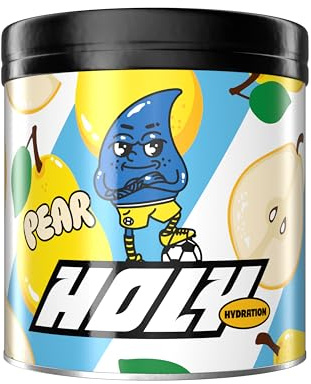 HOLY Hydration Elektrolyte ohne Zucker 'Pear' - Elektrolyte Sport Pulver Birne, 50 Portionen - isotonisches Getränkepulver mit Mineralstoffen, vegan & 100% natürliche Fruchtaromen