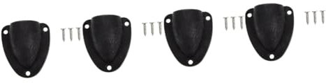 BESPORTBLE 4 Sets Marine Draht Abdeckung Yacht Kabel Vent Deckel Nylon Vent Abdeckungen Schwarz Auspuff Vent Abdeckung Für Boote