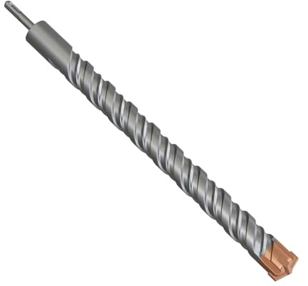 Maysay SDS Plus Hammerbohrer 35x460mm mit 4 HartmetallschneidenProfessioneller Betonbohrer für Stein, Beton, Holz, Ziegel und Fliesen