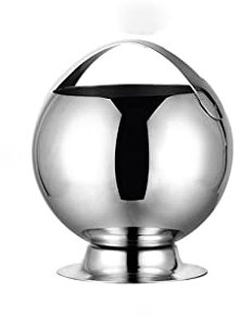 RUHEN Ice Container Bar Stainless Steel Ice Bucket Champagne Beer Red Wine Ice Bucket Hotel Kitchen Convenient Portable Ice Bucket Beverage Bucket Ice Buckets for Bar Parties Wine