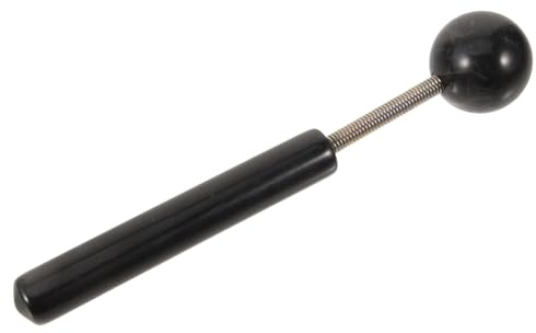 BEBEMOKO Komfortabler Runder Massagehammer Metall Kunststoff Handliches Ganzkörper Massagetool mit Klopf und Rollfunktion für Rücken Schultern Nacken Tragbares Wellnessgerät