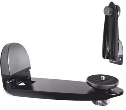 CHENGAIJIAN Projector Mount, Metal Projector Bracket Wall Mounted Bedside Bracket Wall Small Projector Universal Bracket Projector Tripod(Black)
